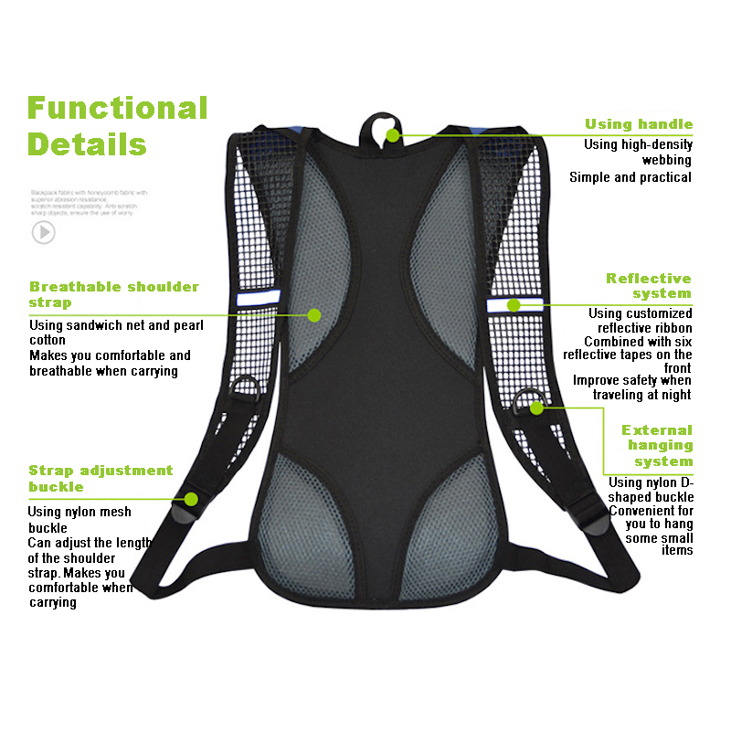 Mountain Bike Water Backpack