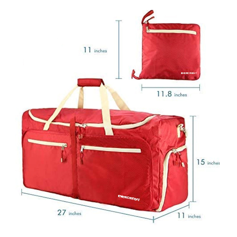 85L Foldable Travel Duffel Bag