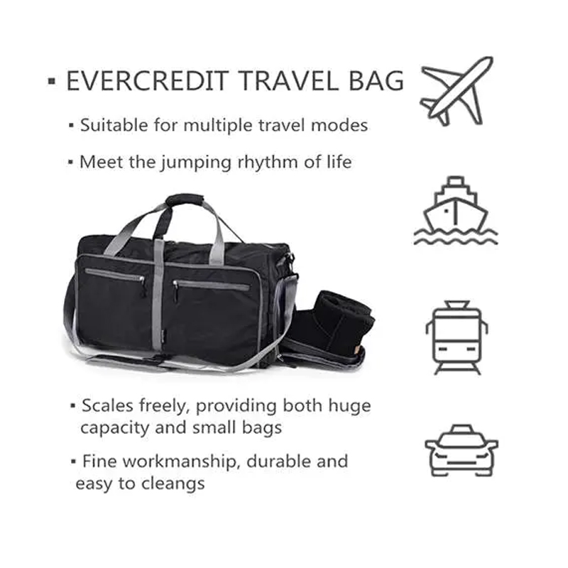 60L Packable Weekender Bag