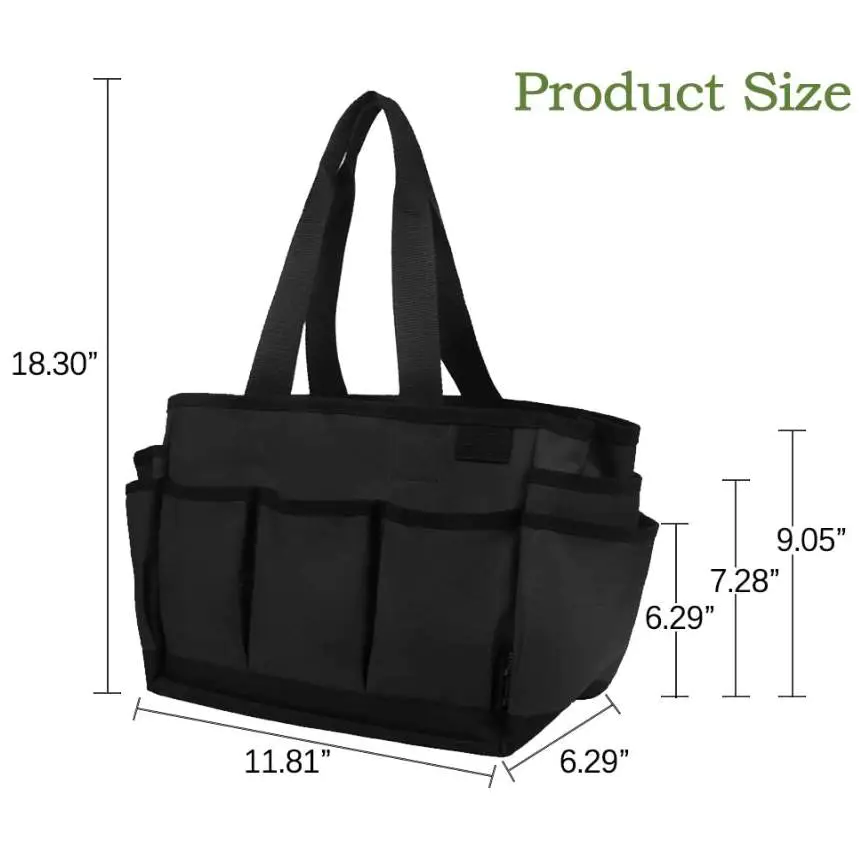 Garden Tool Tote Bag Organizer