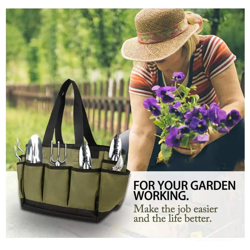Garden Tool Tote Bag Organizer