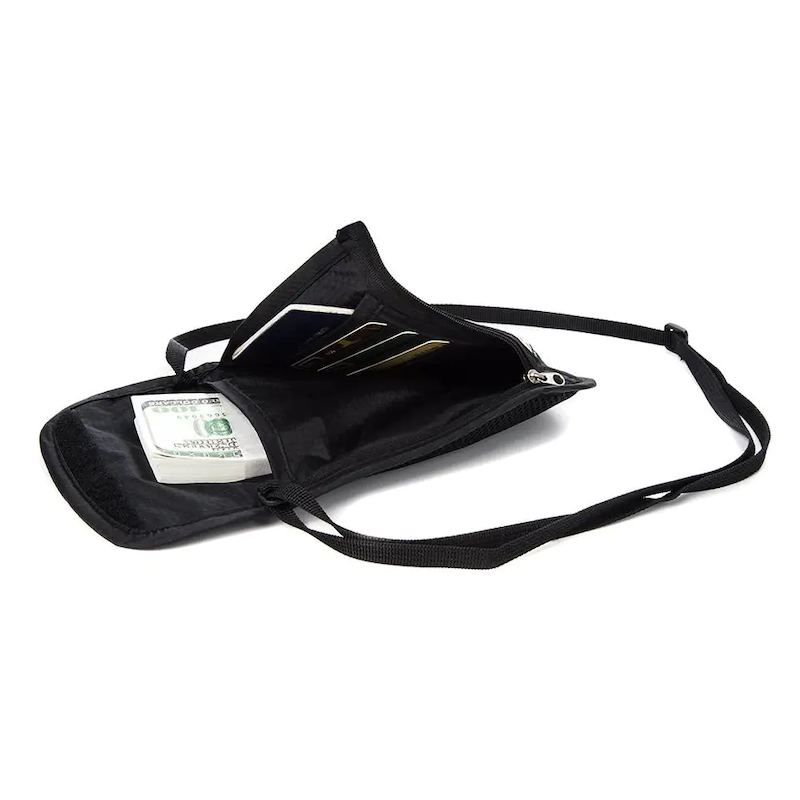 Travel Neck Pouch For Passport