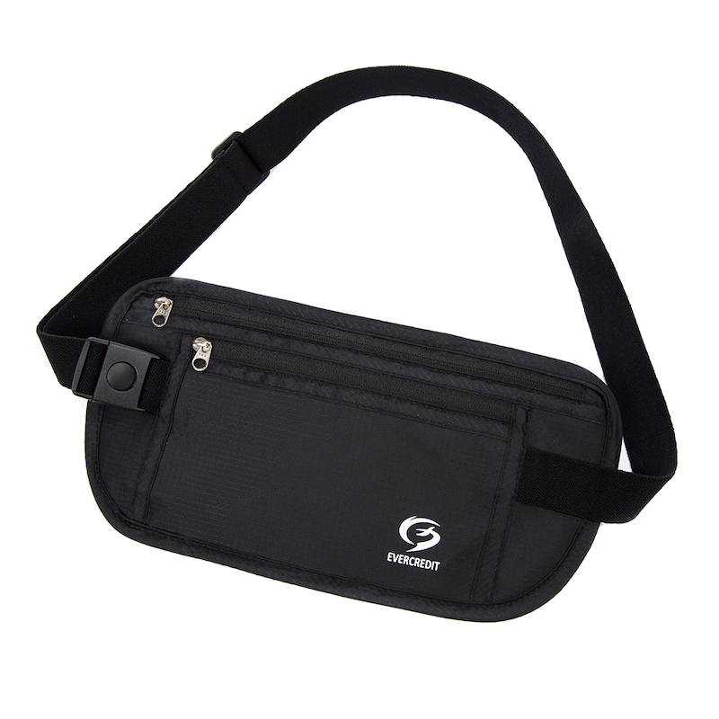 Waterproof Waist Pack With RFID Protection