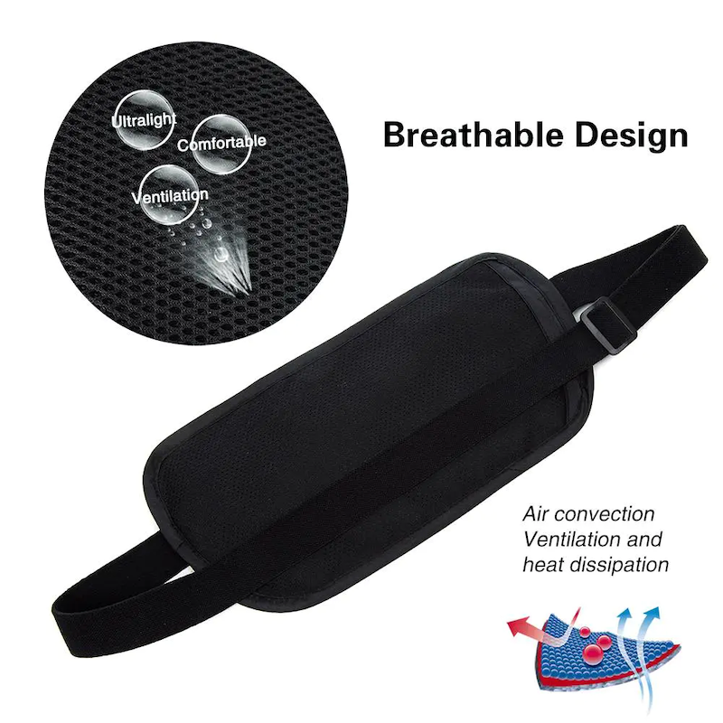 Waterproof Waist Pack With RFID Protection