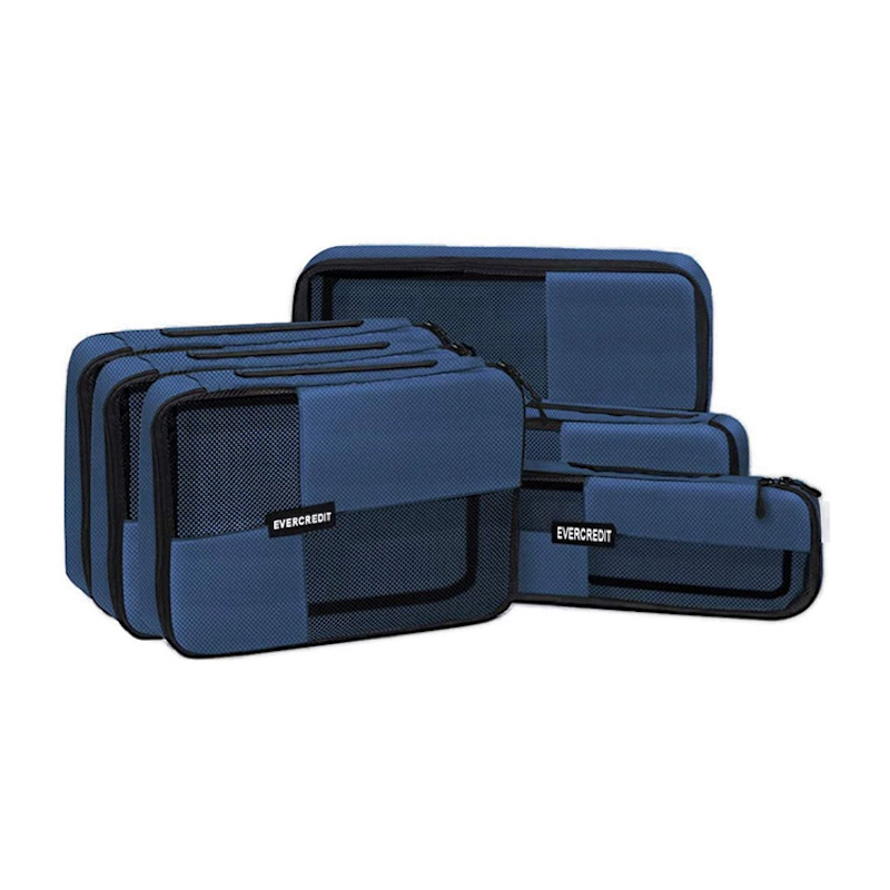 6 Piece Lightweight Suitcase Organizers Bags