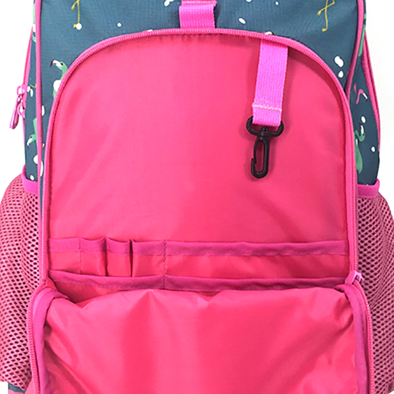 Kids Print Trolley Backpack With Wheels