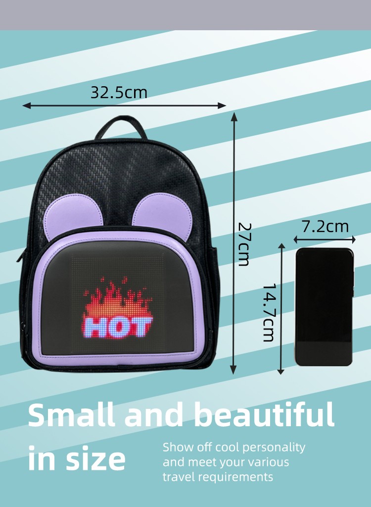 led backpack