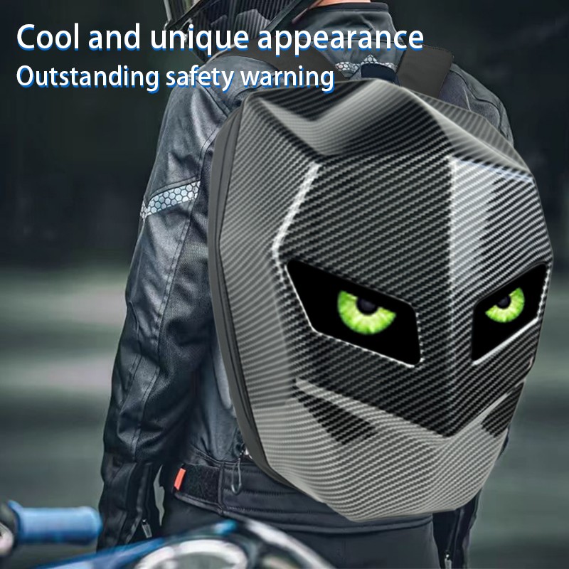 led eye backpack