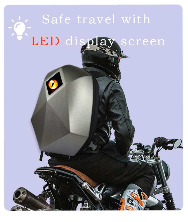 rider led backpack