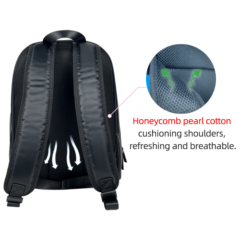 led pixel backpack