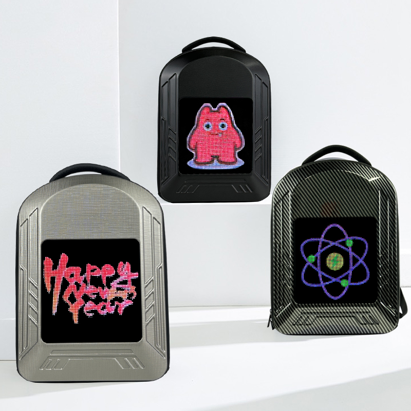LED Backpack With Programmable Screen