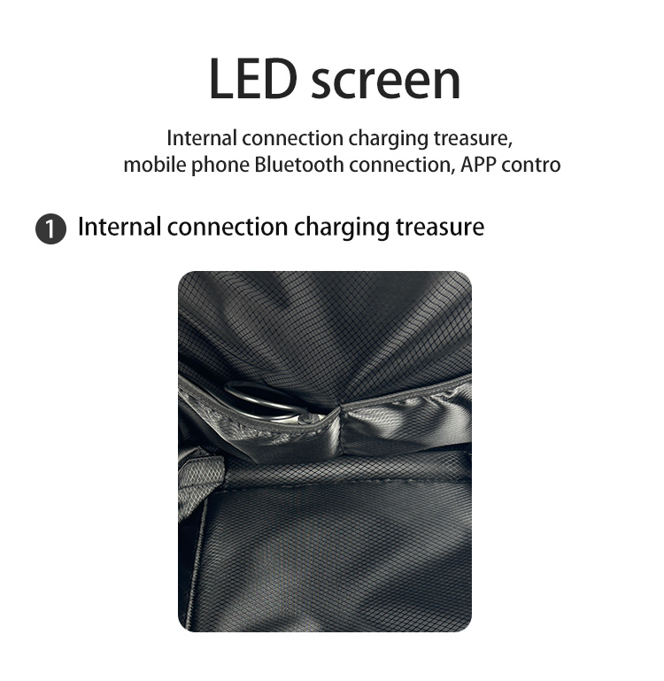 led backpack