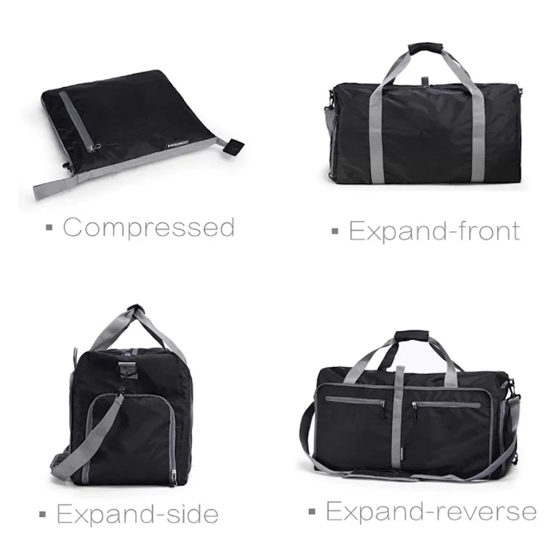 The Eco-Friendly Appeal Of Customizable Travel Foldable Duffle Bags