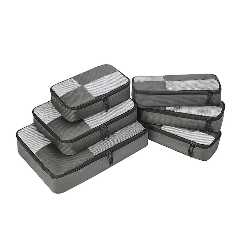 Descubra as vantagens: 5 benefícios principais de usar um conjunto de 6 peças de organizadores de bagagem leves.