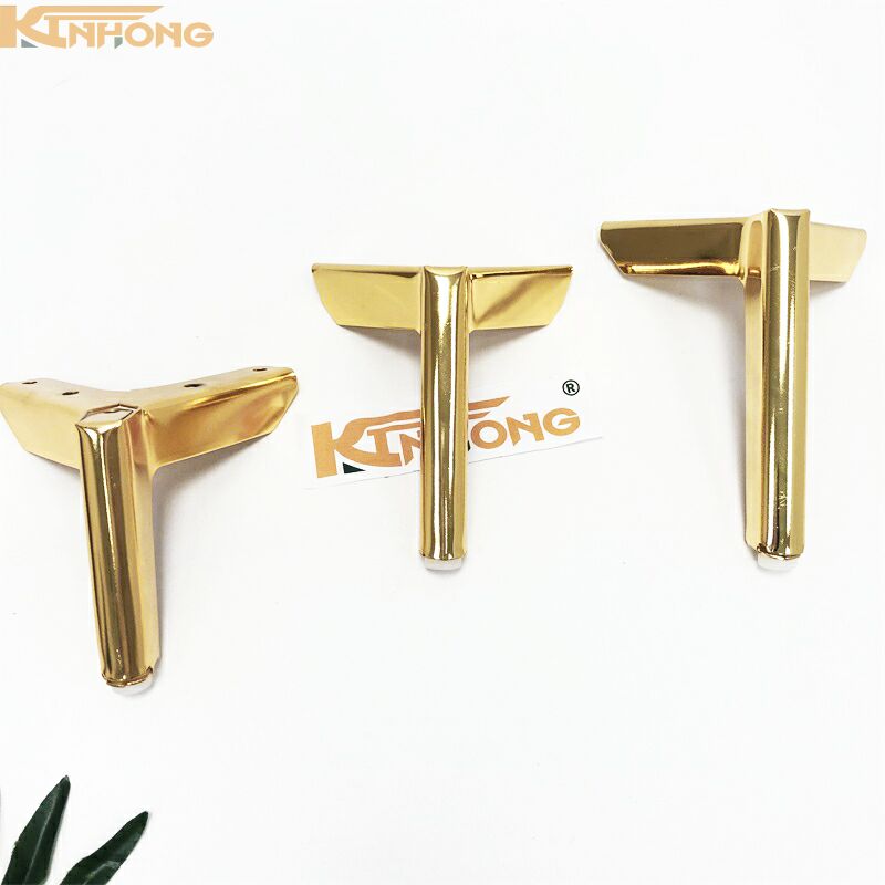 Supply Gold Triangle Feet And Replacement Furniture Legs