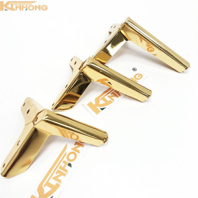 Supply Gold Triangle Feet And Replacement Furniture Legs
