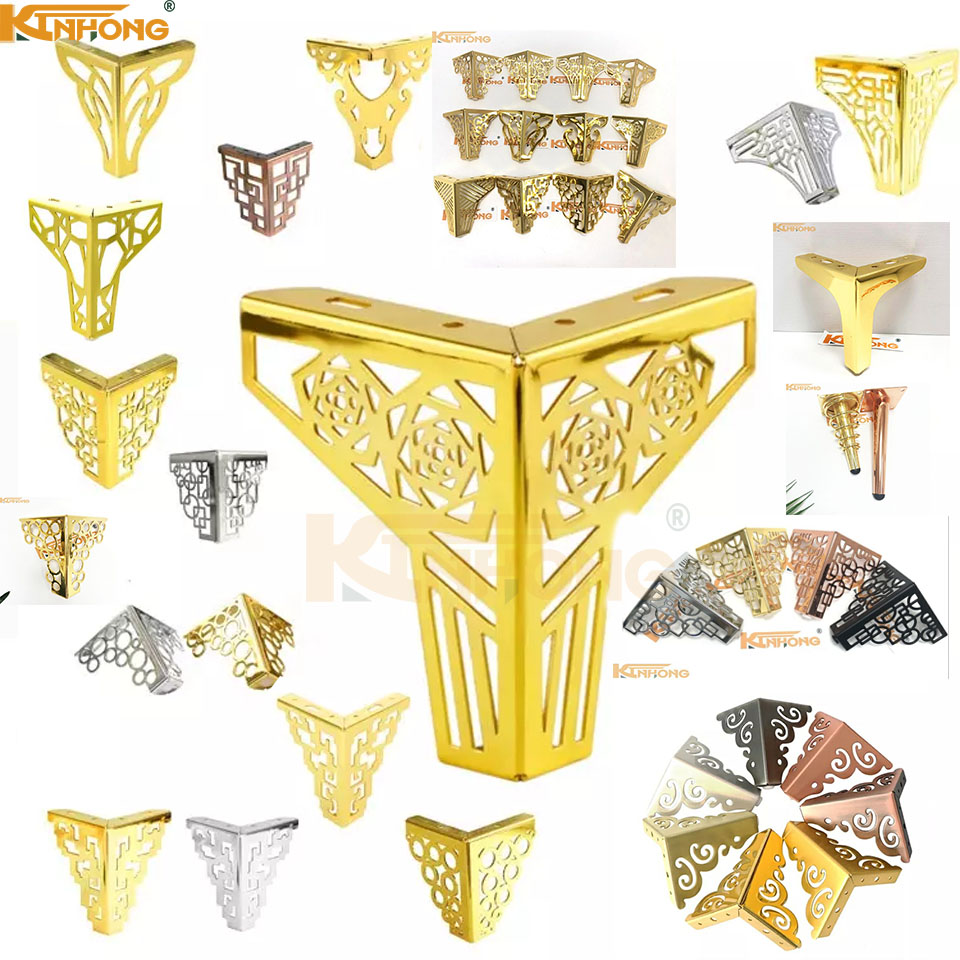 Supply Gold Triangle Feet And Replacement Furniture Legs