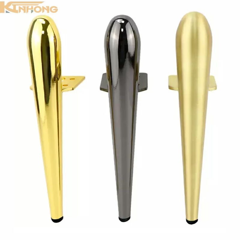 Supply Gold 7 Inch Replacement Sofa Legs For Couch Furniture Wholesale