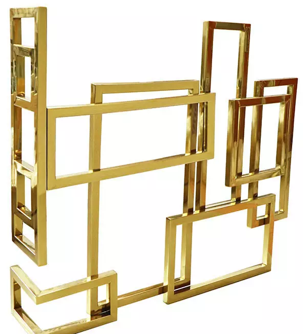 Golden Stainless Steel Chair Frame Hardware Frame for sofa
