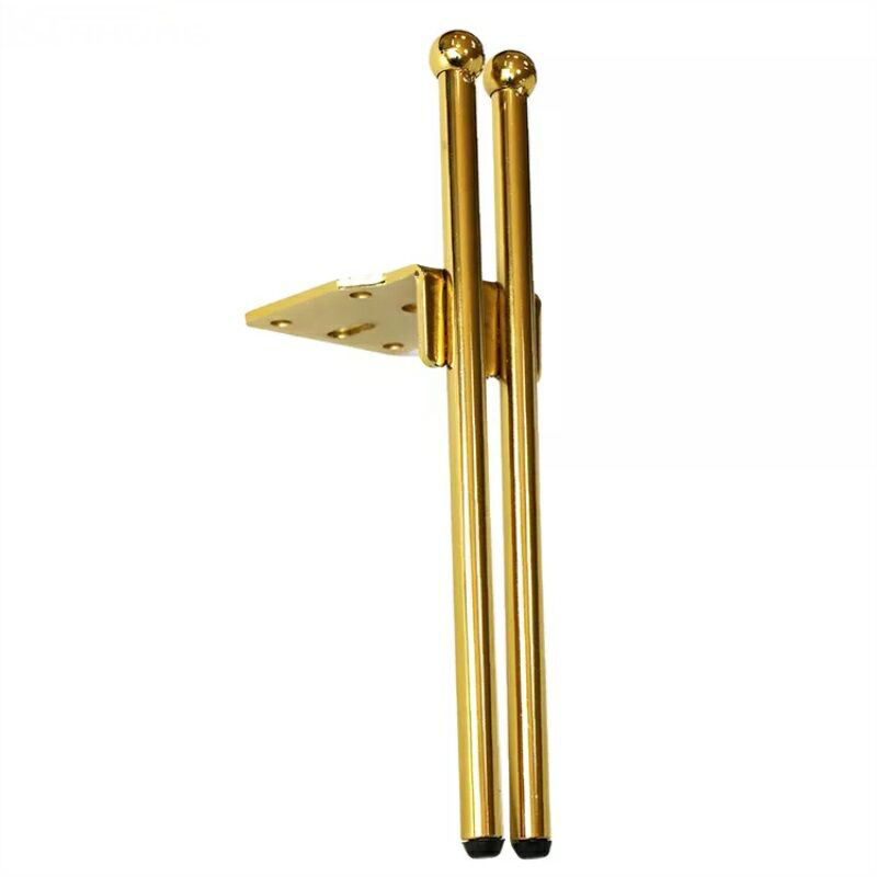 6 Inch Hairpin Leg Gold Metal For Cabinet And Sofa