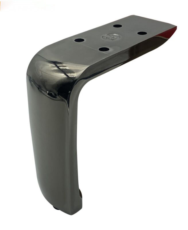 Metal chrome long l shape furniture legs