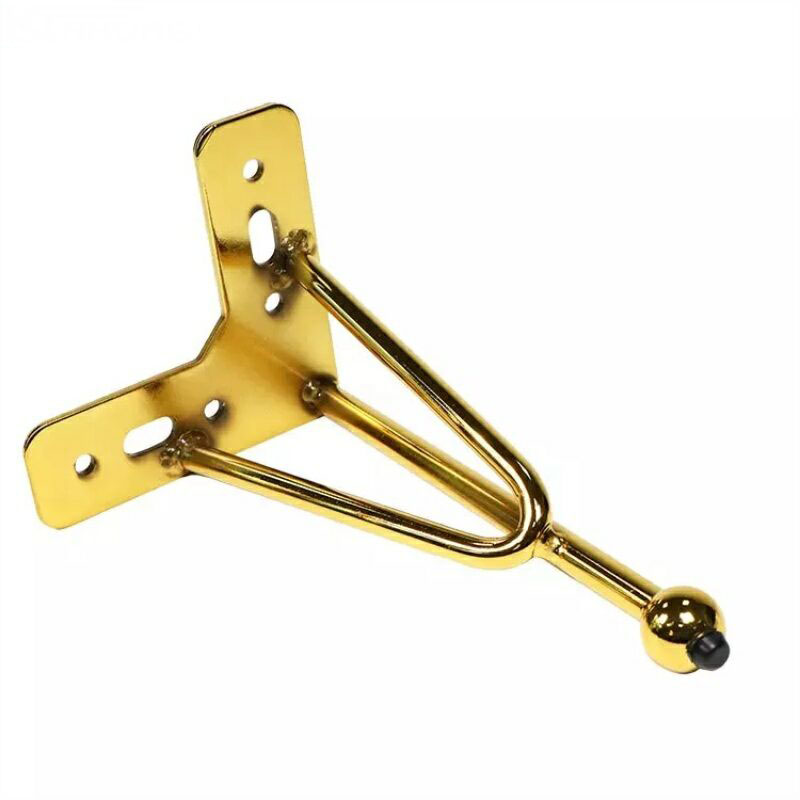 Китай Ножки журнального столика из металлической трубки Железные золотые ножки, производитель