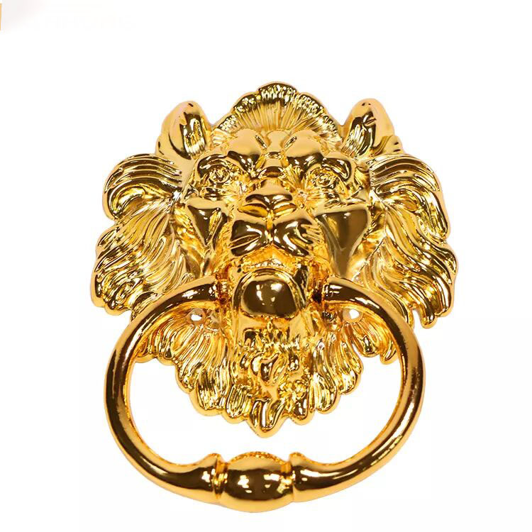 Metal Lion Face Door Chair Decoration Handle