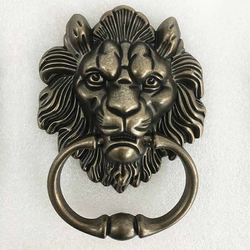 Metal Lion Face Door Chair Decoration Handle