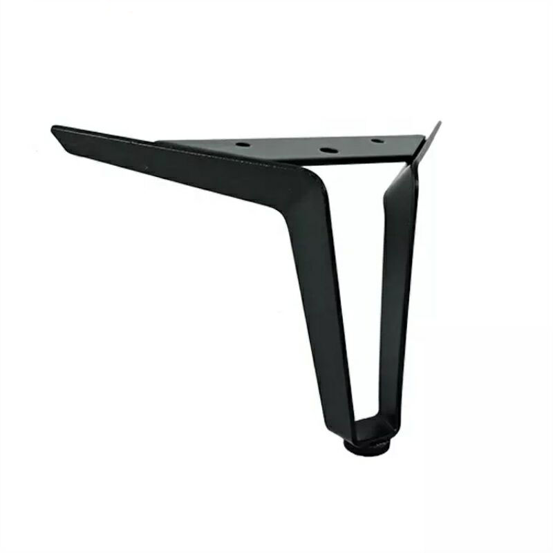 Decorative Furniture Metal 6 Inch Triangle Sofa Chair Feet