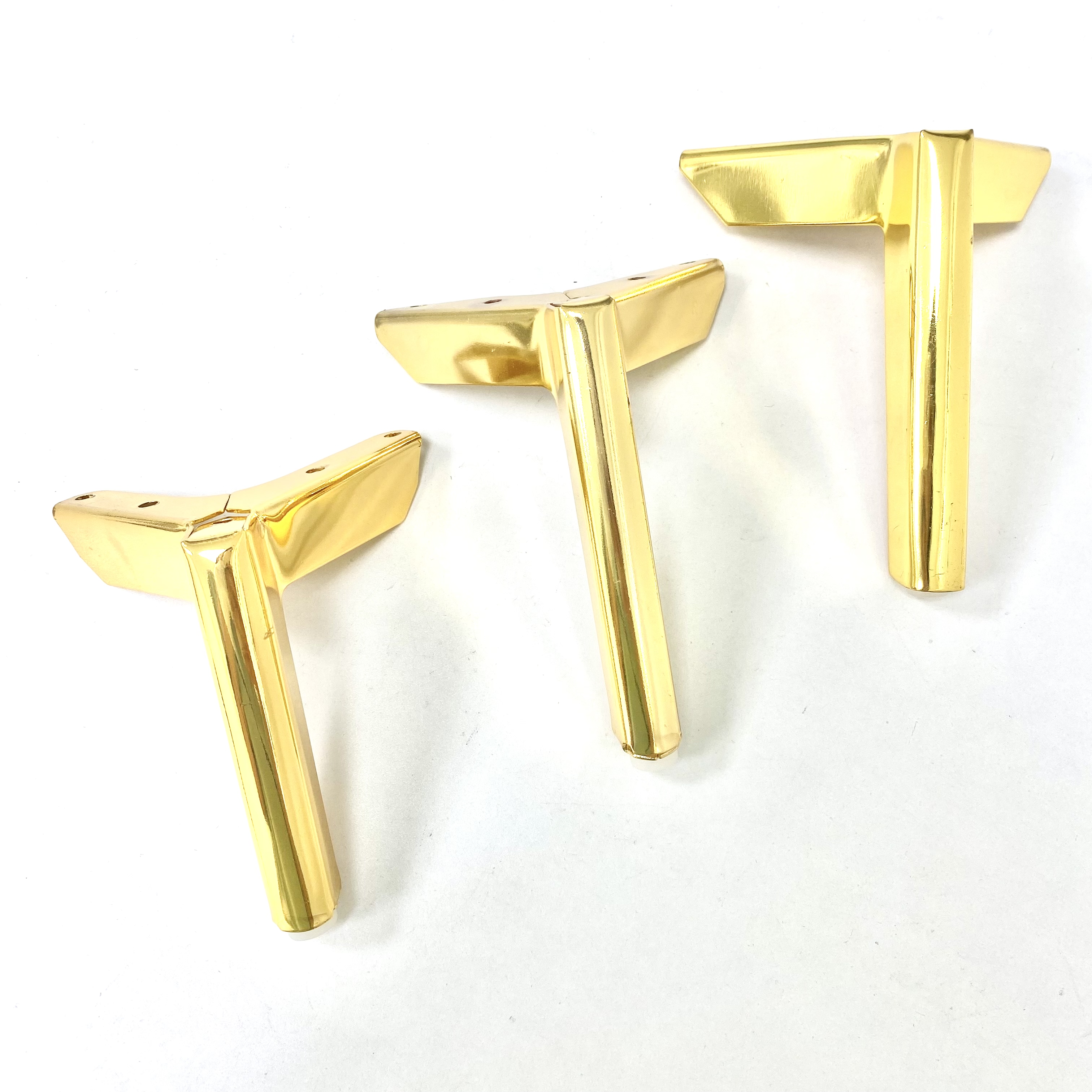Китай Золотые треугольные ножки шкафа и сменные ножки для мебели, производитель