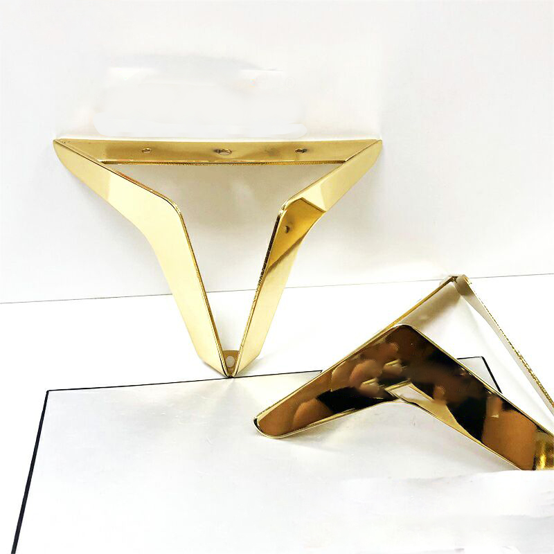 Китай 6-дюймовые металлические золотые ножки Трангель L L, производитель
