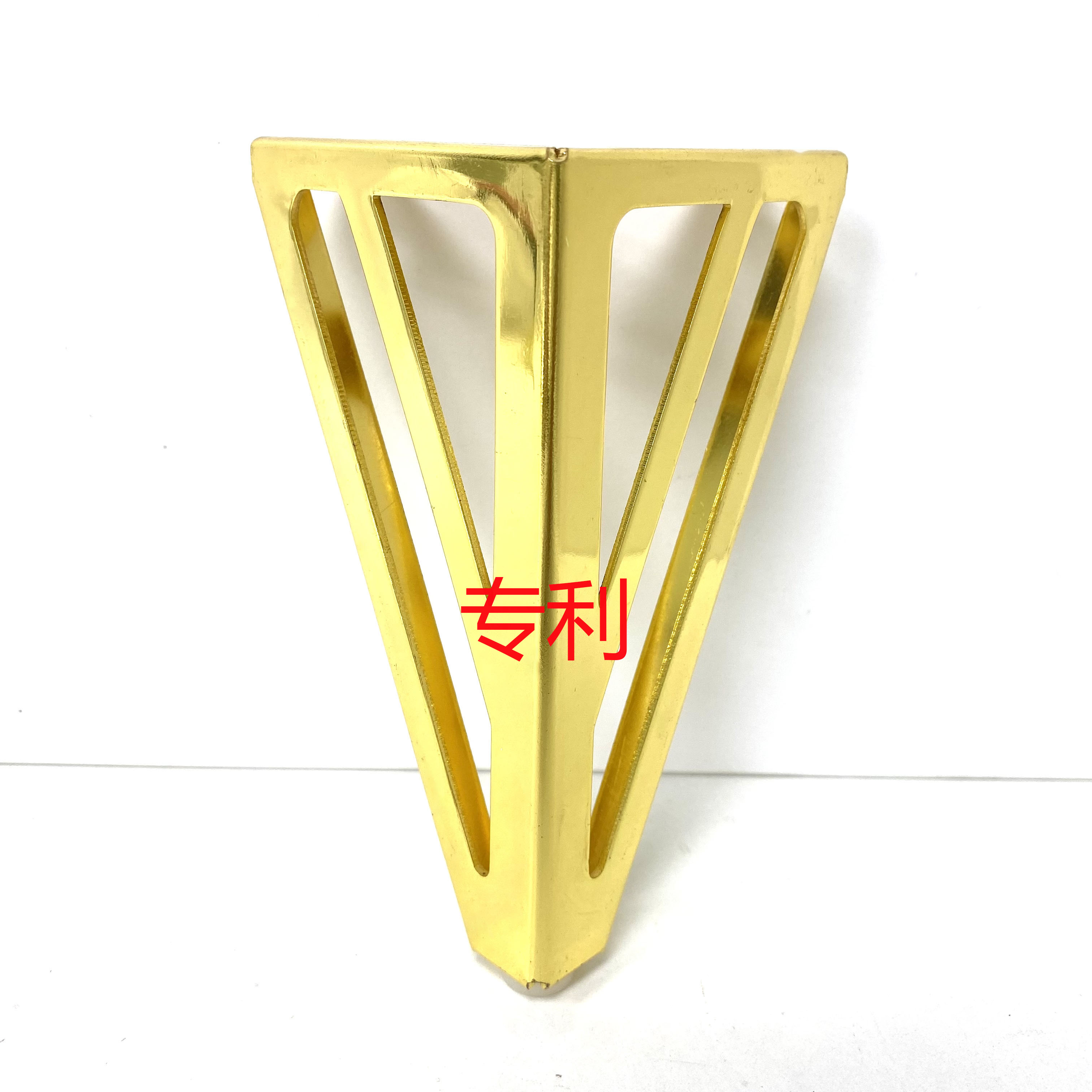 Китай 15 см Ножка для дивана Ножка для мебели Треугольные ножки Золотая ножка Ножка для кровати, производитель