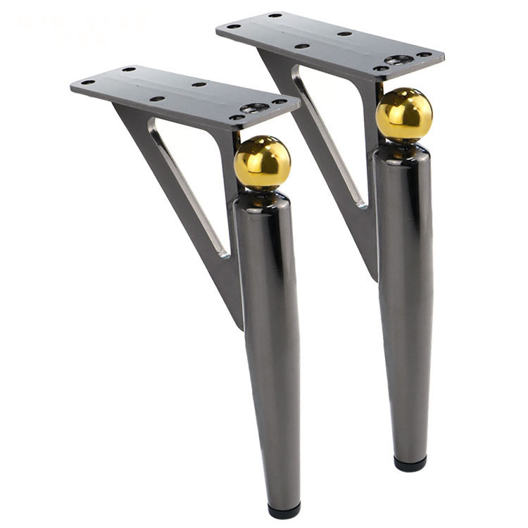 High-quality furniture hardware accessories light luxury sofa foot hardware foot cabinet foot titanium support foot
