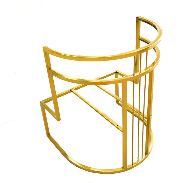 Best Selling Stainless Steel Furniture frame leg Cabinet Frame feet Golden Chair foot Fitting Frame legs