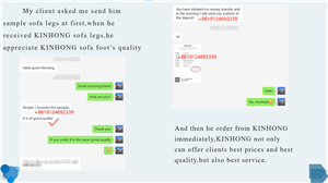 kinhong-client-place-a-sofa-leg-order-immediately-when-he-received-the-sample-furniture-foot