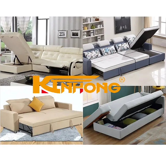 Furniture Hardware Sofa Accessories Bracket Spring Hinge Sofa Bed Mechanism Black Bed Lifting Mechanism