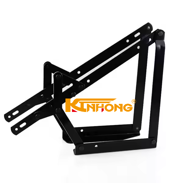 Furniture Hardware Sofa Accessories Bracket Spring Hinge Sofa Bed Mechanism Black Bed Lifting Mechanism