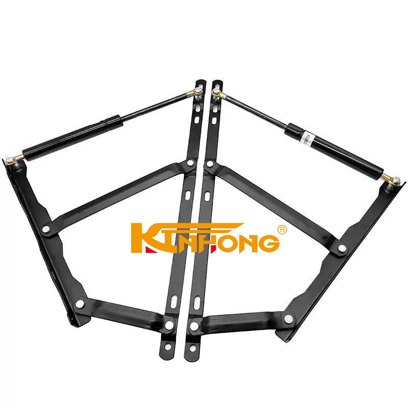 Furniture Space Saving Sofa Bed Lifter Pneumatic Storage Hydraulic With Heavy Duty Gas Spring Bed Lift Mechanism