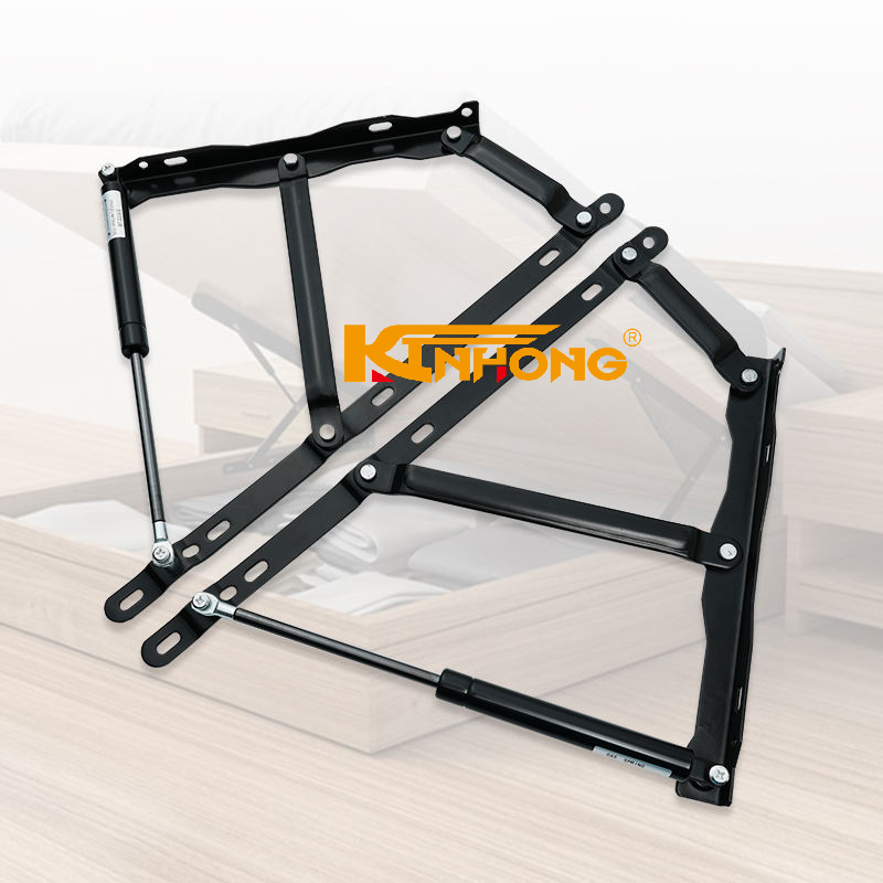 Furniture Space Saving Sofa Bed Lifter Pneumatic Storage Hydraulic With Heavy Duty Gas Spring Bed Lift Mechanism