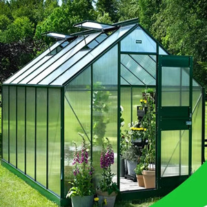 aluminium polycarbonate greenhouse