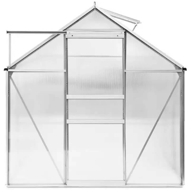 4x4 Greenhouse Aluminium Polycarbonate