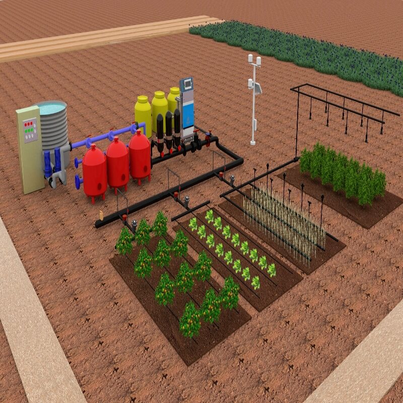 Automatic Irrigation System For Greenhouse