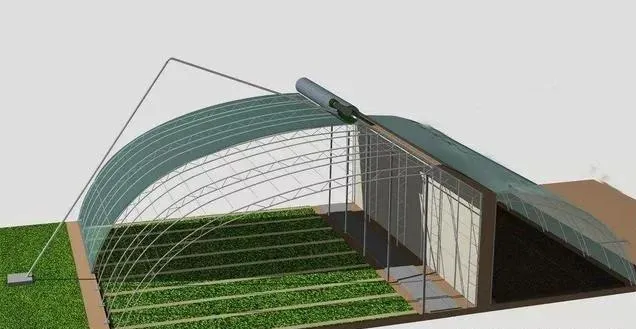 daylighting & backlit solar greenhouse