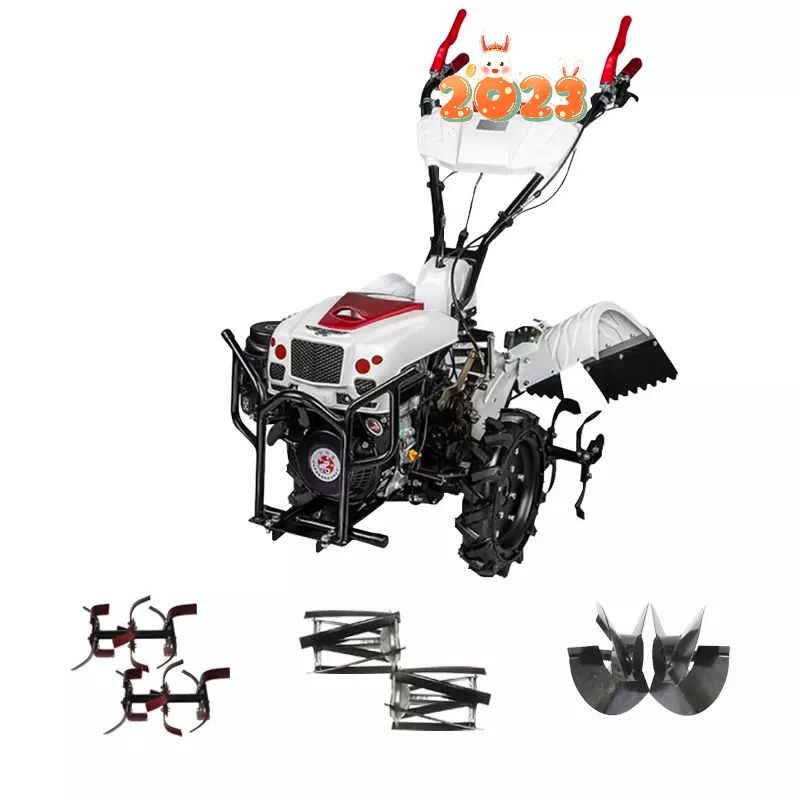The new drive microcultivator multi-uses high horsepower microcultivator
