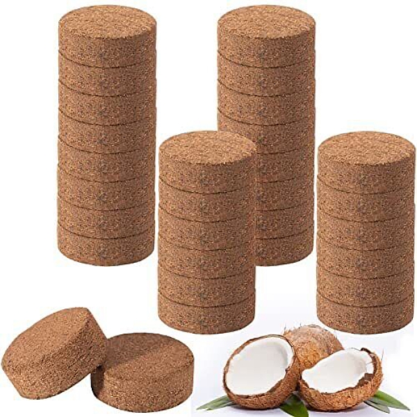 Coconut bran strips