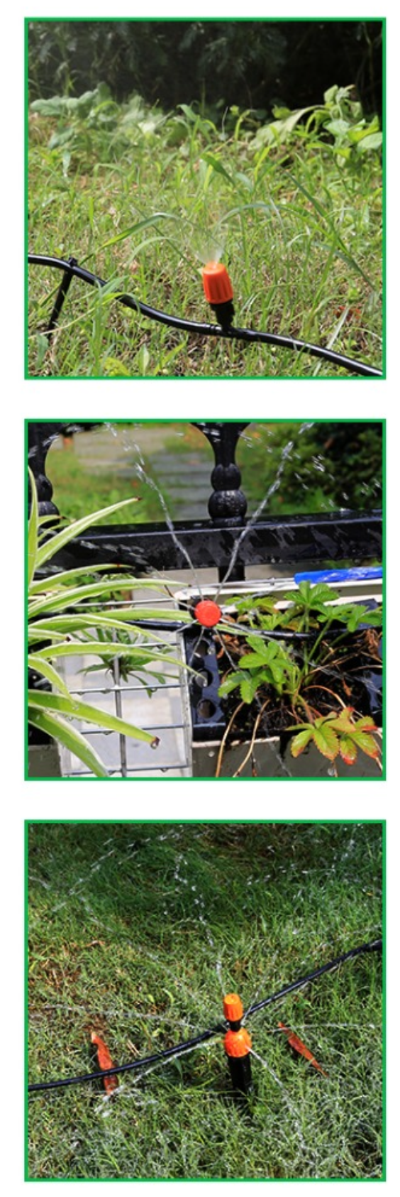 Intelligent atomizing spray drip irrigation system