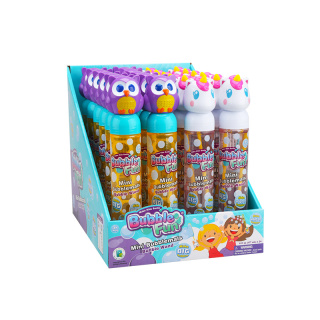Bubble Fun Tubo de burbujas de unicornio y búho de 6 oz 24 piezas/PDQ