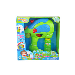 Bubble Fun Giant 2 in 1 B/O Water Squiring Bubble Gun