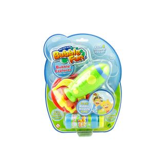 Cohete de burbujas a pilas Bubble Fun