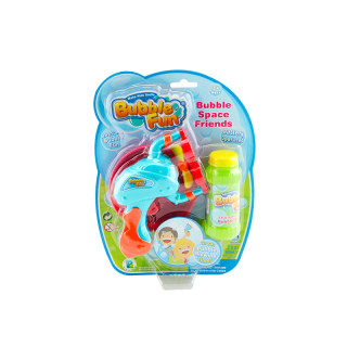 Bubble Fun Battery Operated Mini Bubble Space Gun